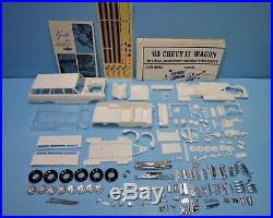 AMT #T308 1963 Chevrolet 63 Nova Chevy II Crew wagon Salt flats picture box LOOK