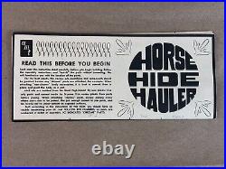 AMT T323 200 125 Model Kit DENNY McLAIN'S HORSE HIDE HAULER All American AS-IS