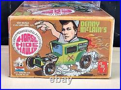 AMT T323 200 125 Model Kit DENNY McLAIN'S HORSE HIDE HAULER All American AS-IS