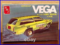 AMT T381-225 Chevy Kammback Wagon Vega Van Funny Car Model Kit 1/25 Scale 1971