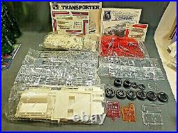 AMT Tennessee Thunder Transporter Model Kit 1/25 Factory Complete, Parts Bagged