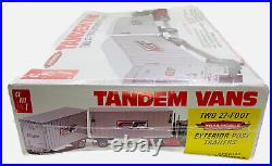 AMT Trailmobile Tandem Vans CF Trailers Model T521 NEW SEALED VINTAGE RARE 1978