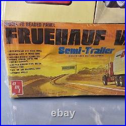 AMT Truck N Trailer Peterbilt 359 California Hauler & Fruehauf Van Trailer PROMO