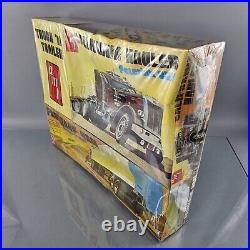 AMT Truck N Trailer Peterbilt 359 California Hauler & Fruehauf Van Trailer PROMO