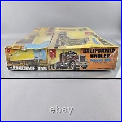 AMT Truck N Trailer Peterbilt 359 California Hauler & Fruehauf Van Trailer PROMO