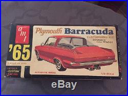 AMT Vintage 1965 screw bottom 1/25 Plymouth Barracuda pro built rare
