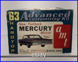 AMT Vintage Original 1963 Mercury Marauder Hardtop Model Kit 1/25 6323-200 HTF