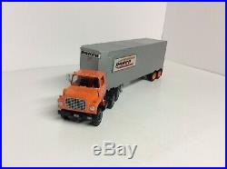 AMT Vintage Truck Model Ford LNT 8000 DOHRN wVan Trailer Custom New