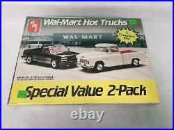 AMT Wal-Mart 2-Pack Model Kits Chevrolet C1500 454SS / 55 Cameo Sealed RARE FIND