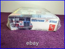AMT White Western Star T546 Semi Tractor Truck Model Kit (FACTORY SEALED) -1977