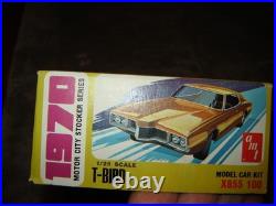 AMT X855 Original Vintage 1970 T-Bird Motor City Stocker Series Kit Mint in box