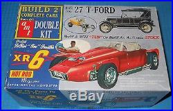 AMT XR-6 Roadster-27 T Tub Double Kit-Collectible 1965 Kit- Model Car Swap Meet