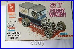 AMT t319 1925 Ford T Paddy Wagon Copout Show n Go VINTAGE 1/25 McM Niob