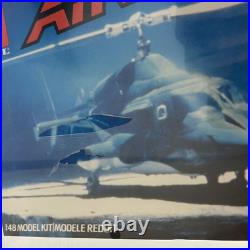 Airwolf Helicopter Model Kit 148 AMT ERTL #6680 Factory Sealed VINTAGE