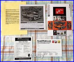 American Muscle Car 1971 DODGE CHARGER Dirty Donny Art amt Model Kit 125 NEW