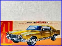 American Muscle Car Vintage Legend 1970 Chevy MONTE CARLO Model Kit 125 New