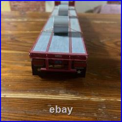American Truck Big Rig Flat Bed Semi Trailer AMT Assembled Model Kit Scale 125