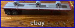 American Truck Big Rig Flat Bed Semi Trailer AMT Assembled Model Kit Scale 125