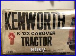 American Vintage Big Rig KENWORTH K-123 CABOVER Tractor Head Model Kit 125 NEW