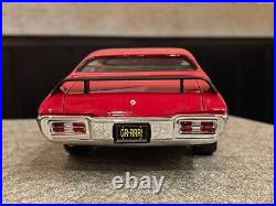 American Vintage Muscle Car 1969 PONTIAC GTO Street Assembled Model Kit 125