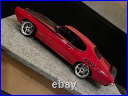 American Vintage Muscle Car 1969 PONTIAC GTO Street Assembled Model Kit 125