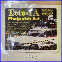 Amt1/25 Ghostbusters Ecto-1 Etching Parts Model Kit Craft Supplies Scale Model