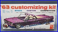 Amt 06-513 1963 Lincoln Continental Convertible Annual 1/25 Model Car Mountain