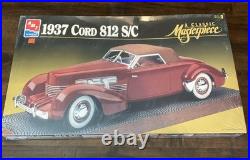 Amt 1937 Cord 812 S/c Car Model Kit 112 8127 1993 Boxed New Sealed