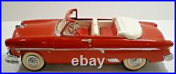 Amt 1954 Ford Convertible Model Car From The Amt 3 Car Assembly Set Built Up 502