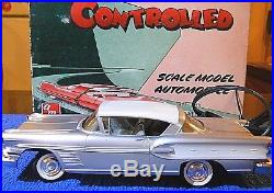 Amt 1958 Pontiac Bonneville, Remote Control Dealer Promo. As Nice As They Come