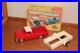 Amt 1960 Ford Pickup Truck Red With White Top Pro Built Kit With Trailer Box