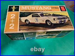 Amt 1960s 60s Ford Mustang Fastback 2+2 Model Car Kit 1/25 Scale 6155 Shelby Gt