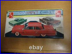 Amt 1961 Ford Falcon 2 Dr. Sedan Kit #k-1061 Original Vintage Kit Started