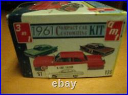 Amt 1961 Ford Falcon 2 Dr. Sedan Kit #k-1061 Original Vintage Kit Started