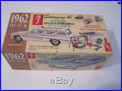 Amt 1962 Buick Special Wagon Complete 3 In 1 With Trailer 1/25 Coolie Cool