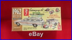 Amt 1962 Buick Special Wagon With Trailer Mint Complete Unbuilt Super Rare