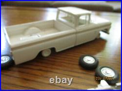 Amt 1963 Chevy Pick Up Annual Built Up / Nice! Model Truck Screwbottom