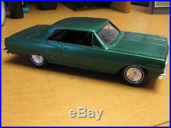 Amt 1964 Chevelle Malibu Ss Ht Model Car Built Vintage Original Screw Bottom