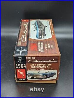 Amt 1964 Lincoln Continental Conv. #6414-150 Orig. Partially Built Model Kit