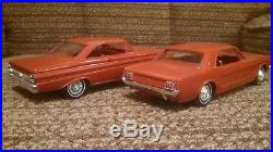 Amt 1964 Mustang And Ford Falcon Promo Car Set Poppy Red