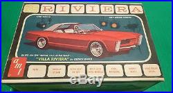 Amt 1965 Buick Riviera Annual 1/25 Model Car Mountain Kit 6555 Vintage