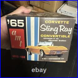 Amt 1965 Chevrolet Corvette Sting Ray Convertible Original Issue Kit # 6915-150
