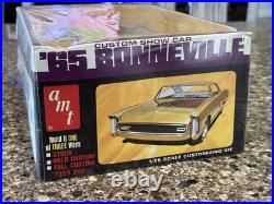 Amt 1965 Pontiac Bonnneville Original Factory Sealed Kit! Circa 1971! Vmcp