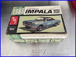 Amt 1966 Chevy Impala Super Sport Convertible Unbuilt 6716-200. New. Unopened