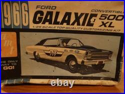 Amt 1966 Galaxie Convertible Great Builder No Paint Or Glue Ever