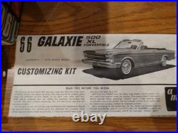 Amt 1966 Galaxie Convertible Great Builder No Paint Or Glue Ever
