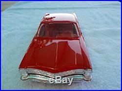 Amt 1967 Ford Galaxie 500 XL Factory Assembled Model In Candyapple Red