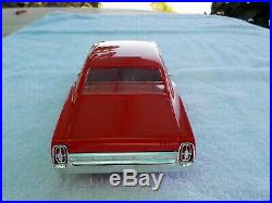 Amt 1967 Ford Galaxie 500 XL Factory Assembled Model In Candyapple Red