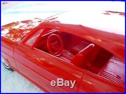 Amt 1967 Ford Galaxie 500 XL Factory Assembled Model In Candyapple Red