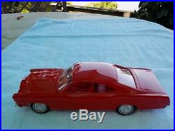 Amt 1967 Ford Galaxie 500 XL Factory Assembled Model In Candyapple Red